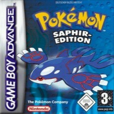 Verpackung Pokémon Saphir