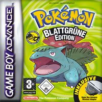 Verpackung Pokémon Blattgrün
